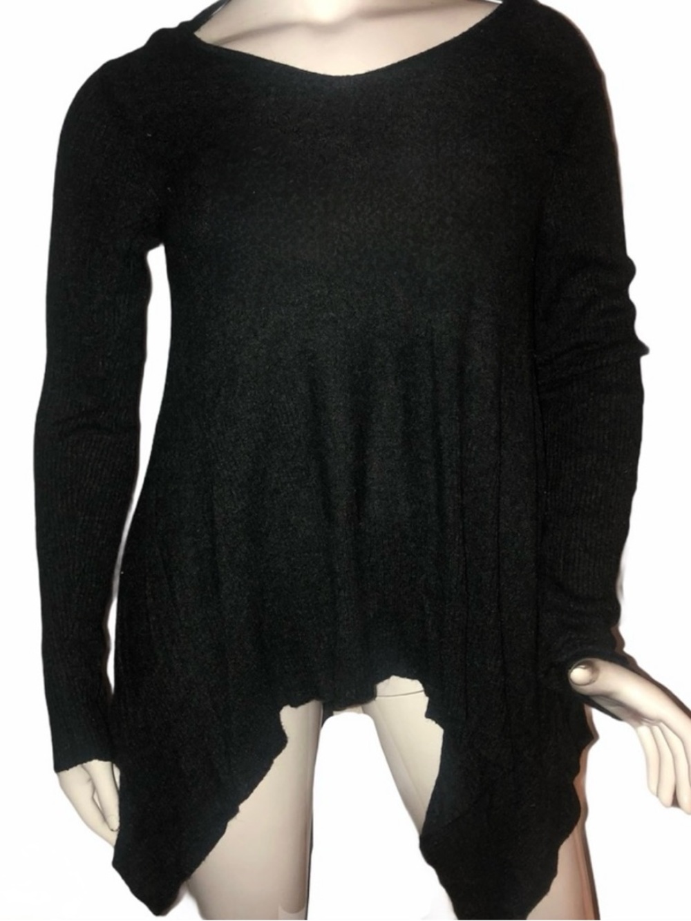 Anthropologie Mystree asymmetrical hem sweater